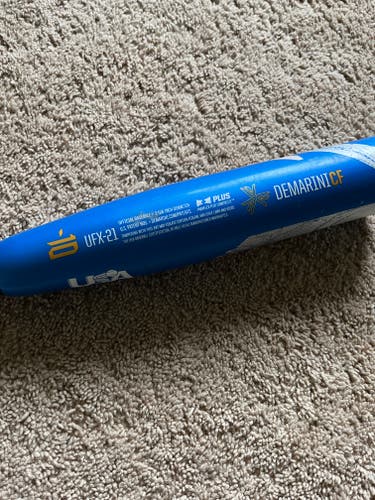 Used 2021 DeMarini Composite CF Bat (-10) 20 oz 30"