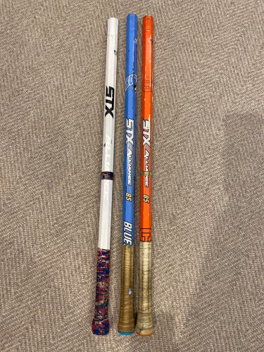 3 STX Alliance Lacrosse Shafts