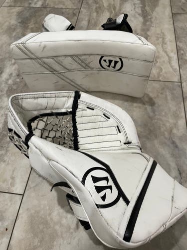 Warrior glove and blocker - RG5 - Intermediate - Regular