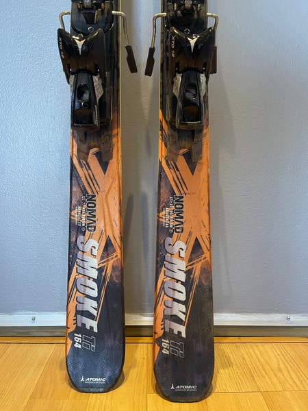 Atomic Nomad Smoke Ti 164 Cm Skis With Atomic XTO 12
