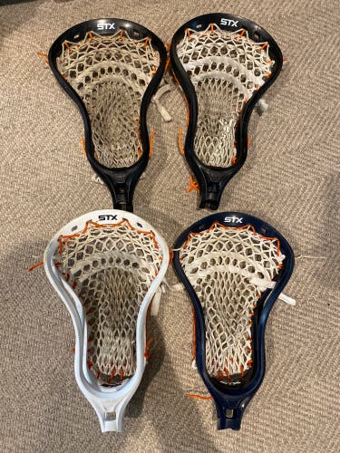 4 STX Stallion Lacrosse Heads