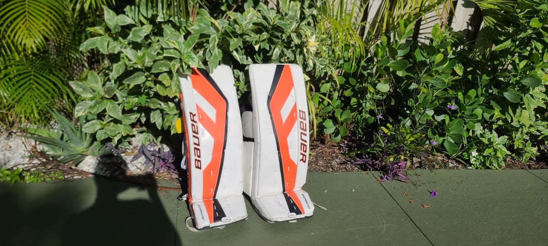 Used 34" Bauer Supreme One.9 Goalie Leg Pads