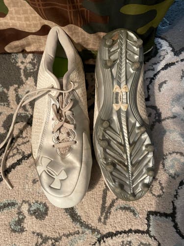 Used men’s under armor nitro cleats size 8