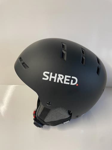 Shred Totality Noshock Helmet Black Large (59-63)