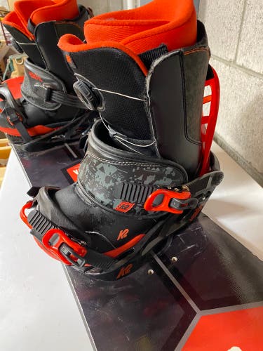 Unisex Medium K2 All Mountain Snowboard Bindings