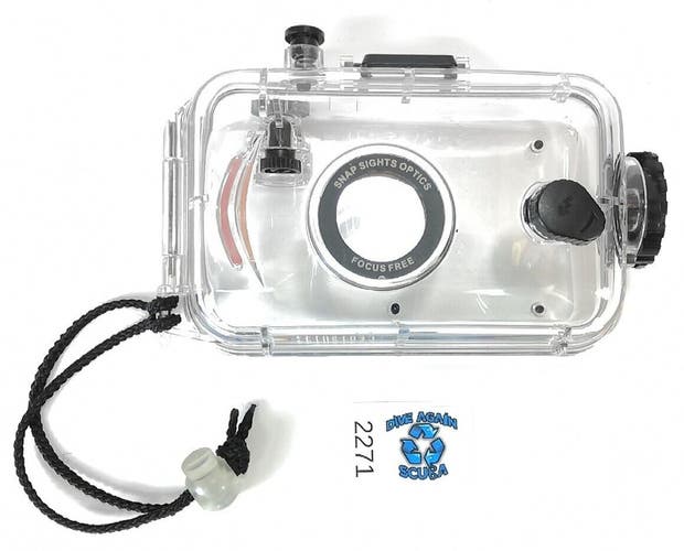 Snap Sights Optics Underwater 35mm Film Camera Housing Case                #2271