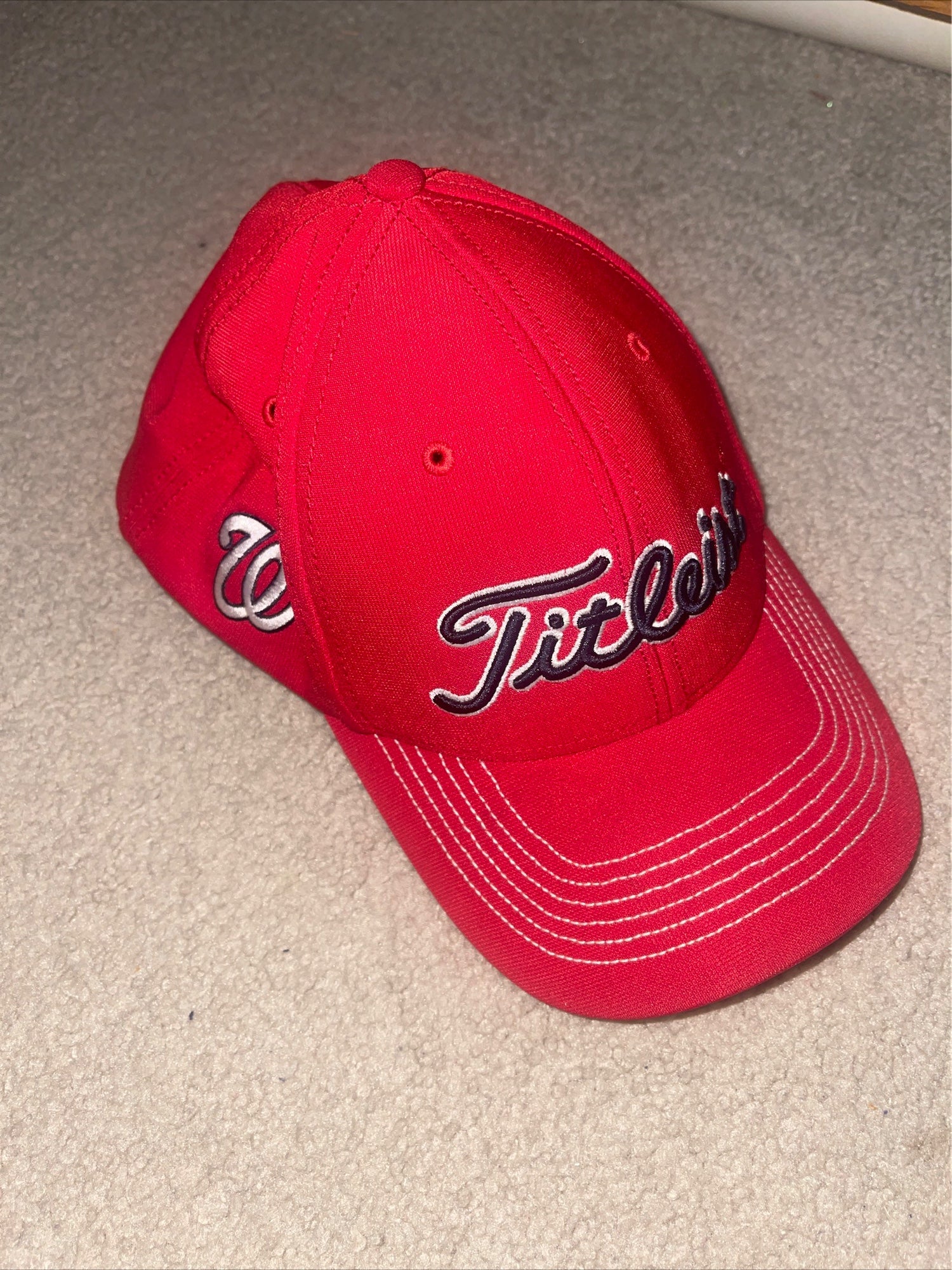 Washington Nationals Titleist Twins Enterprise Strapback Hat MLB