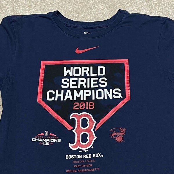 Nike, Shirts, Nike Boston Red Sox World Series Champions Tshirt