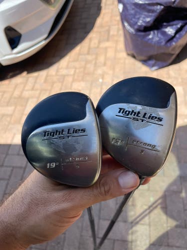 Adams Golf Tight Lies 3 And 5 Wood In Right Handed Graphite shaft in Regular