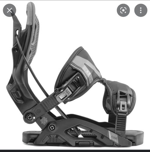 Used Men's Medium Flow Fuse Snowboard Bindings