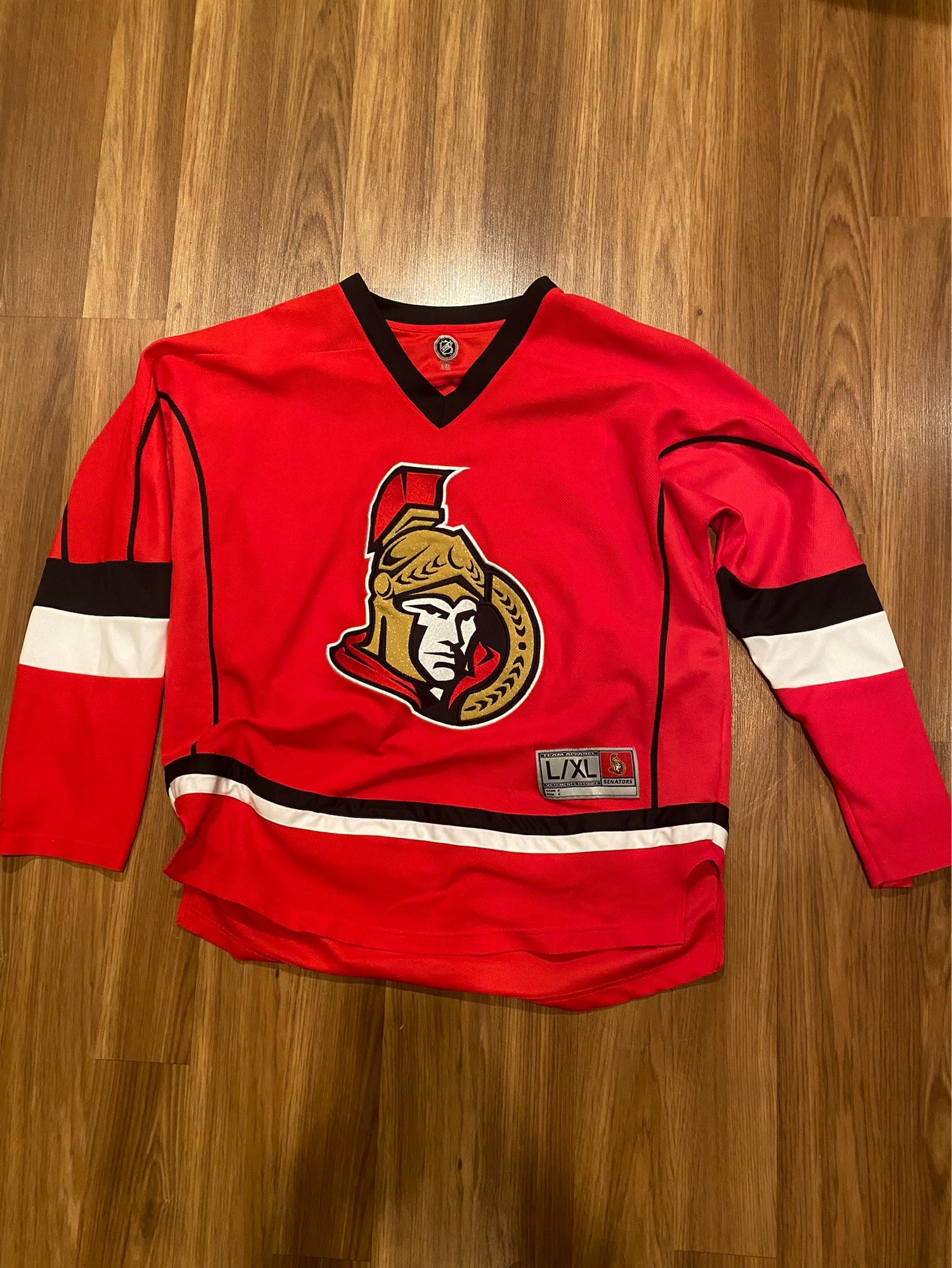 Erik Karlsson game worn Ottawa Senators heritage jersey