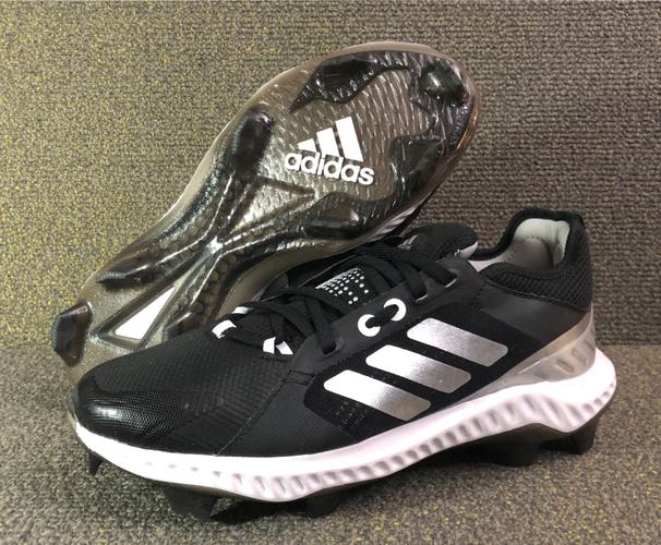 Adidas PureHustle TPU Softball Baseball Cleats Black EG6681 Womens size 7