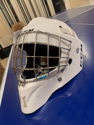 Used CCM 9000 Goalie Mask