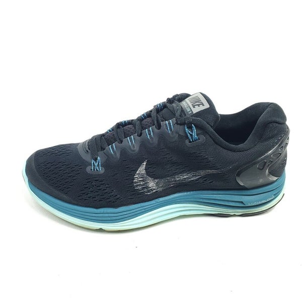 Nike Lunarglide Womens Running Size 8 Blue Black Sneakers 599395 | SidelineSwap