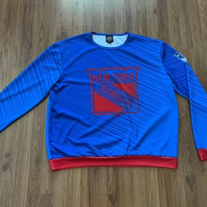 New York Rangers NHL HOCKEY SUPER AWESOME Size 2XL XXL Performance Sweatshirt!