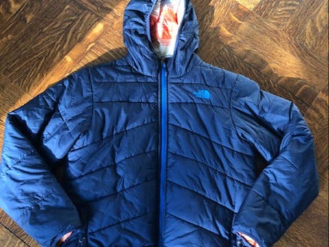 The North Face Reversible Puffer Jacket - Boys size XL (18/20) - EXCELLENT CONDITION
