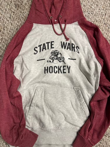 State Wars roller hockey sweatshirt large hooded In-line