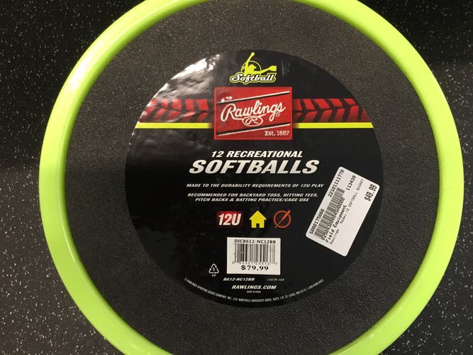 12 Softball bucket