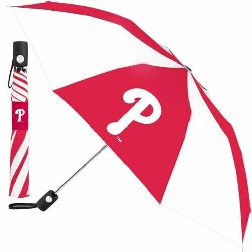 MLB Philadelphia Phillies 2 Colors 42" Travel Umbrella by McArthur for WinCraft