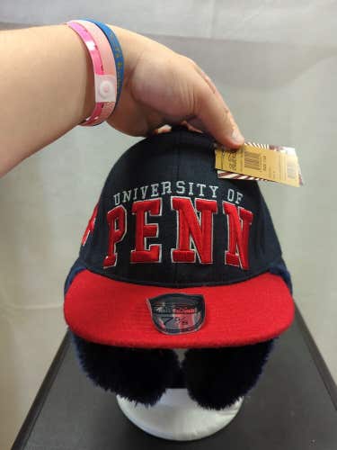NWT University Of Pennsylvania Stall&Dean Winter Fitted Hat 7 5/8 NCAA