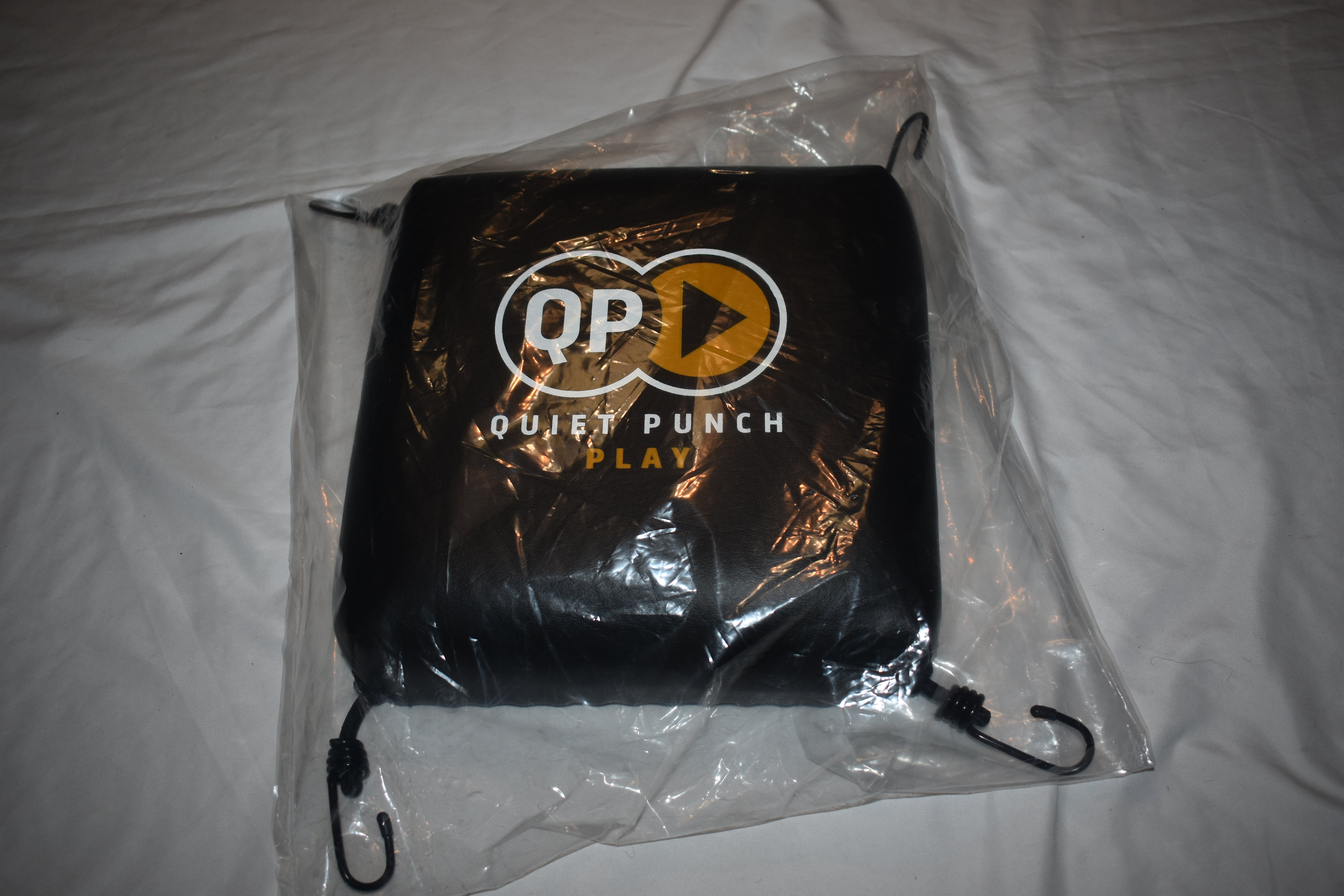 quiet doorway punching bag