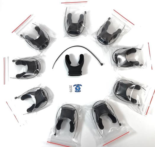 10x Scuba Long Bite MouthPiece Diving Snorkel 2nd Stage Regulator ships from USA