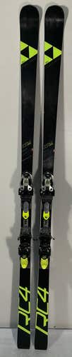 Used Fischer Racing RC4 World Cup GS 193cm Skis With Fischer Z18 Bindings (439D)