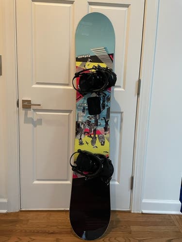 Used Men's Omatic Snowboard All Mountain With Bindings