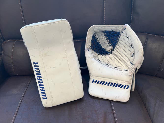 Warrior R/GT Pro Glove and Blocker Set