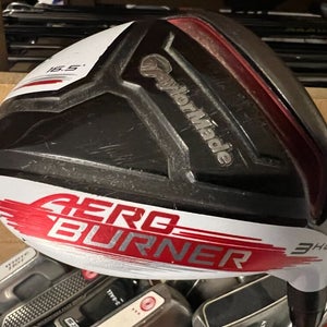 TaylorMade AeroBurner 16.5* (3) HL Fairway Matrix White Tie Regular Flex 1107