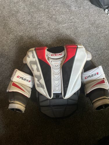 Used Large CCM Pro Stock Eflex 5.9 Goalie Chest Protector