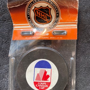 Vintage Canada Cup Puck