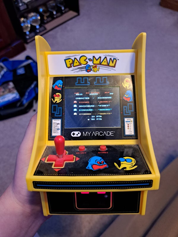 Mini Pac man arcade toy