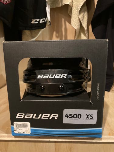 New XS Bauer 4500 Helmet