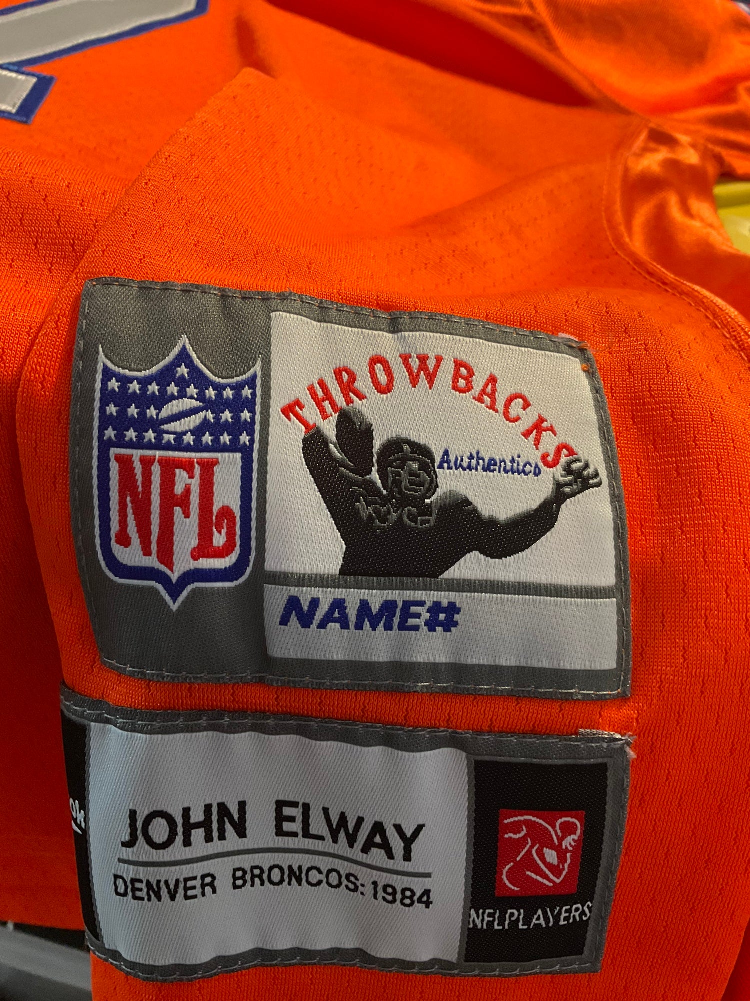 John Elway Vintage Reebok Gridiron Classics Throwback Jersey Youth  XXL/Adult M