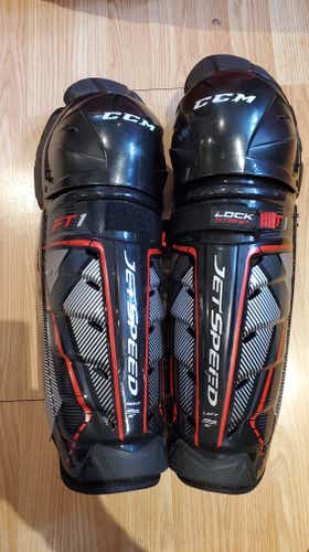 New CCM JetSpeed FT1 Shin Pads