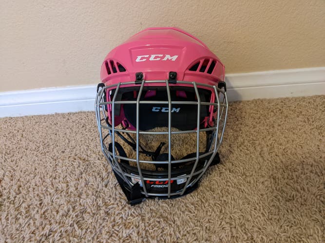 Used Medium CCM 50 Combo Helmet