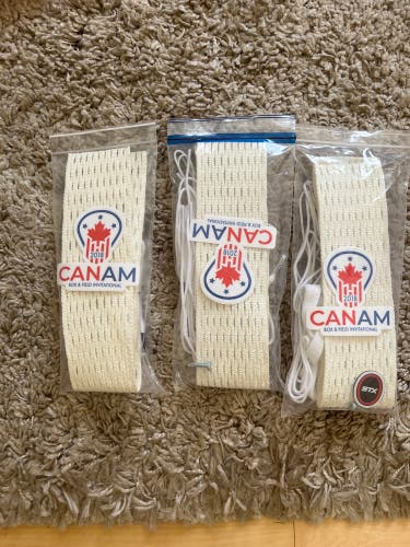 3x Jimalax hard mesh stringing kits.