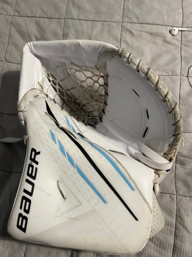 Bauer Hyperlite (Used) catch glove.  Custom with Intermediate palm
