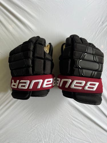 Pro Stock Bauer Nexus 2N Pro Sr Ice Hockey Gloves Arizona Coyotes 14”