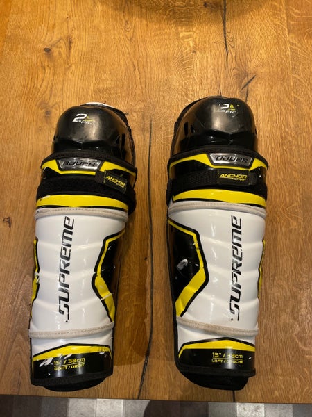 Used Bauer Supreme 2S Pro Shin Pads