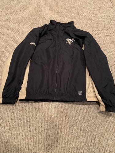 Reebok Pittsburgh Penguins Authentic Pro Team Issued Jacket