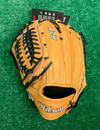 Wilson A2K D33 11.75" Left Handed Pitchers Baseball Glove - WBW1008941175