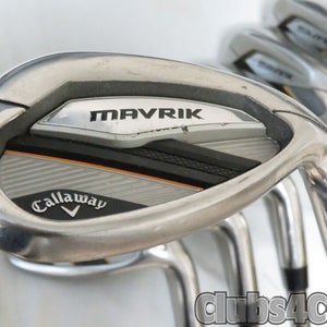 Callaway Mavrik Irons UST Mamiya Recoil ZT9 460 F3 Regular Flex 5-P+G  +1" TALL