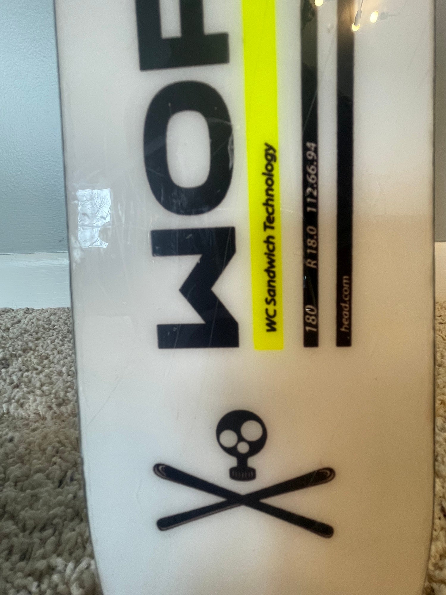 Head I.Speed Worldcup Rebels 180cm 18m | SidelineSwap | Buy