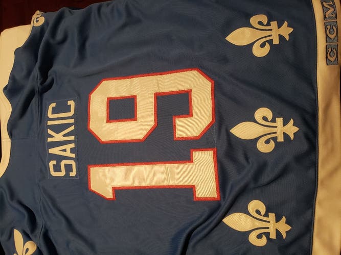 Joe Sakic New Size 56 CCM Jersey Quebec Nordiques
