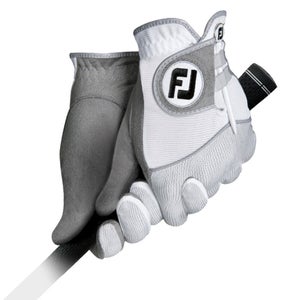 FootJoy RainGrip Pair White Mens Golf Gloves