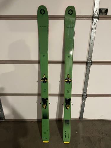2022 Blizzard 178 cm Zero G 95 With ATK FR 14 Bindings and BD Glidelite Skins