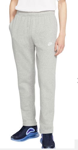 Nike-Men’s sportswear club fleece grey  pants. Size XL