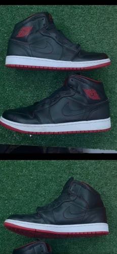 Used Size 10 (Women's 11) Air Jordan Jordan 1 mid Shoes